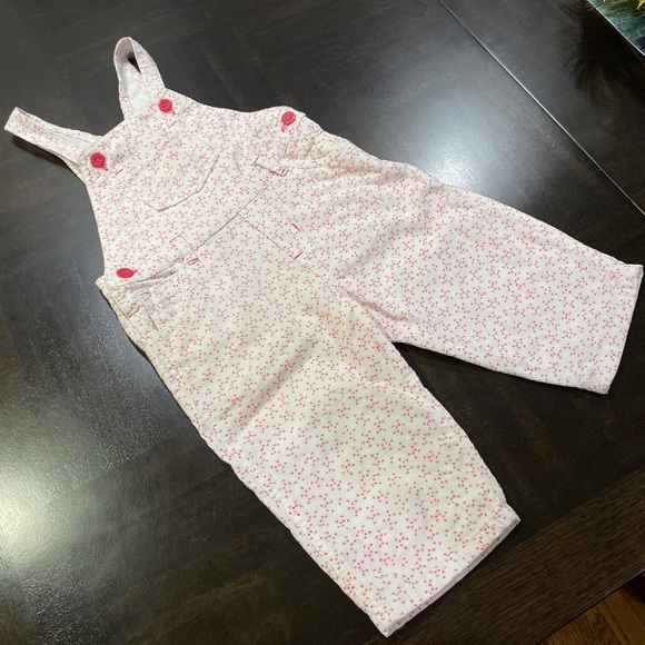 BabyCottons Baby Girls Overalls Size 12M - Picture 2 of 8